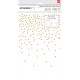 Открытки+конверты (8 шт) - Gold Foil Dots - AC