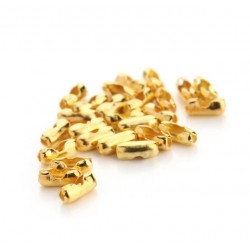 Соединительная застёжка для цепочки (золото) - 1,5 мм