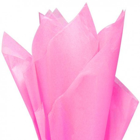 Бумага тишью (розовый)