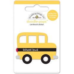 3D наклейка (School Bus) - Doodle-Pops - Doodlebug