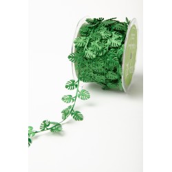 Лента Green Tropical Leaf - May Arts, 45 см