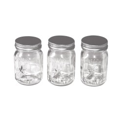 Баночки стеклянные - Idea-Ology Mini Glass Mason Jars
