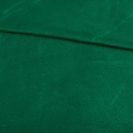 Замша иск. стрейч (тёмно-зеленая), 25х31 см