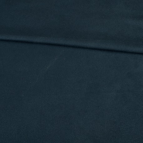 Замша иск. стрейч (тёмно-синяя), 25х30 см