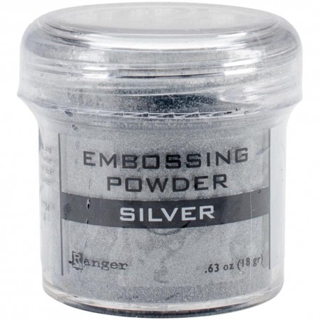 Пудра для эмбоссинга (серебро) - Silver Tinsel - Ranger