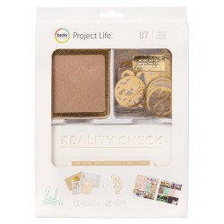 Набор карточек + ацетатные высечки (87 шт) - Craft&Foil - Project Life