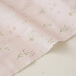 Ткань "Розовый луг", 25х78 см - Forest Story