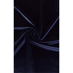 Велюр стрейч (тёмно-синий), 25х32 см