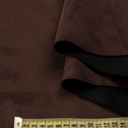 Замша на дайвинге (темно-коричневая), 25х29 см
