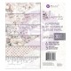 1/5 набора бумаги 15х15 см (6 листов) - Lavender Frost -  Prima Marketing