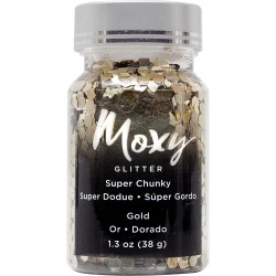 Глиттер Gold - Moxy Super Chunky Glitter
