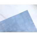 Бумага бархатная (150 г/м2) - серо-голубая, 25х23 см
