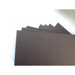 Дизайнерский картон №15 (250 г) - шоколадный (22,5х21 см)