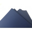 Дизайнерский картон №12 (250 г) - тёмно-синий, гладкий (22,5х21 см)