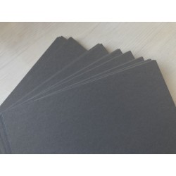 Дизайнерский картон №13 (270 г) - серый, с лёгкой текстурой (22,5х21 см)