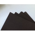 Дизайнерский картон №16 (250 г) - чёрный (22,5х21 см)