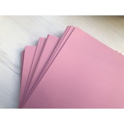 Дизайнерский картон №09 (285 г) - розовый (22,5х21 см)