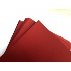 Дизайнерский картон (270 г) - красный (22,5х21 см)