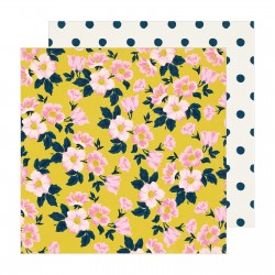 Лист бумаги Apple Blossom - Sunny Days - Crate Paper