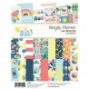 1/2 набора бумаги 15х20 см (12 л) - Sunshine & Blue Skies - Simple Stories