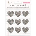 Акриловые украшения (3 шт.) - All Heart - Crate Paper