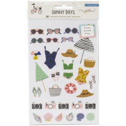 Наклейки - Sunny Days Sticker Book - Crate Paper