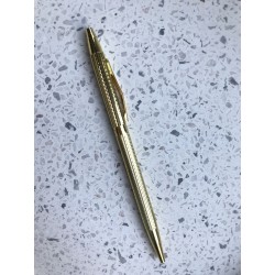 Ручка с фольгой (золотая)
