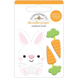 3D наклейка - Baby Bunny - Doodlebug