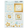 Рамки с фольгированием 30 шт - Smile Baby - Scrapmir