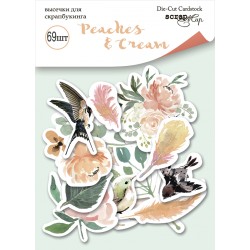 Высечки (69шт) - Peaches & Cream - Scrapmir