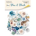 Высечки (48шт) - Blue & Blush - Scrapmir