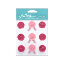 Объёмные наклейки - Baby Girl Seals - Jolees-Boutique