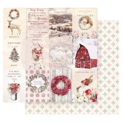 Лист бумаги - Spreading Christmas Magic - Prima Marketing