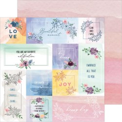 Лист бумаги Story - Just A Little Lovely -  Pinkfresh Studio