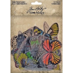 Ацетатные бабочки - Idea-Ology Transparent Acetate Wings - Tim Holtz