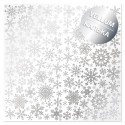 Калька (веллум) - Silver Snowflakes - Фабрика Декору