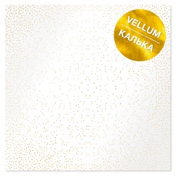 Калька (веллум) - Golden Mini Drops - Фабрика Декору