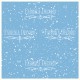 Веллум (калька с рисунком) "Снег" - Фабрика Декору