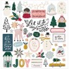 Чипборд - Snowflake - Crate Paper