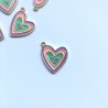 Подвеска "сердечко", 19х23 мм