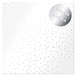 Калька (веллум) - Silver drops - Фабрика Декору