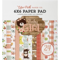 1/2 набора бумаги (12 л) - Baby Girl - Echo Park