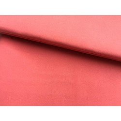Кожа иск. - нубук на х/б основе (розовая), 25х35 см