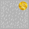 Ацетатный лист 30х30 см - White Feather - Фабрика Декору