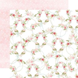 Лист бумаги Subtle Wreaths - Flora No. 3 - Carta Bella