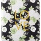 Фотоальбом Black Floral (21,5х23 см) - Color Crush - Webster's Pages