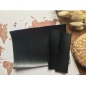Заготовка для обложки на паспорт - Чёрный глянцевый