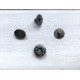 Кнопка "Альфа" 10 мм - Чёрный никель