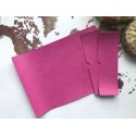 Заготовка для обложки на паспорт - Розовая фуксия №215