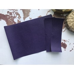Заготовка для обложки на паспорт - Фиолетовый питон №501